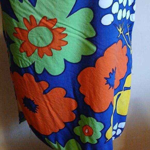 Marimekko for Target Orange Green Graphic Cap Sleeve Tunic Mini Dress XS - Picture 3 of 9